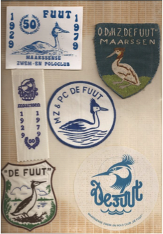 archieffoto van de diverse logo's van MZ&PC De Fuut